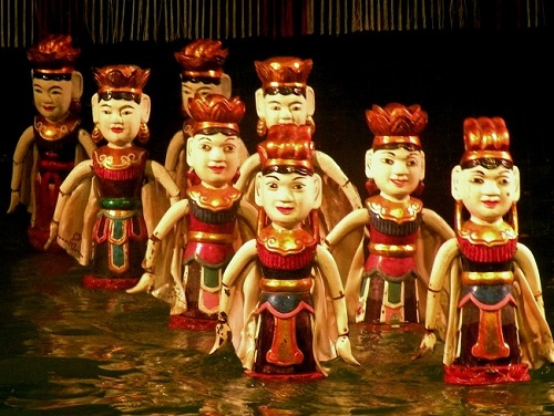 Marionetas de agua