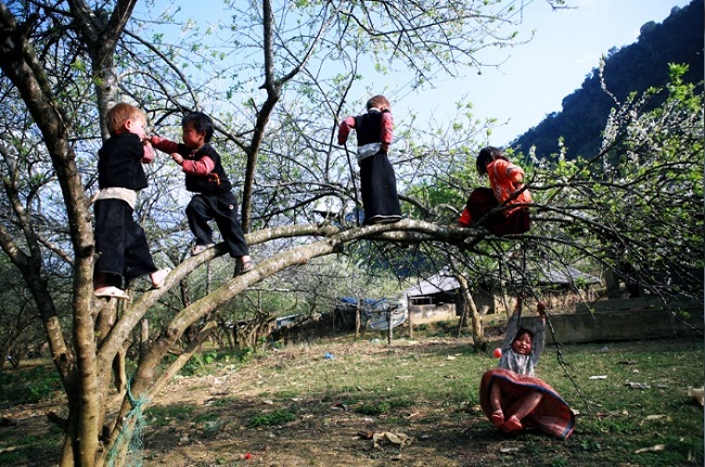 des-enfants-du-nord-ouest-vietnam