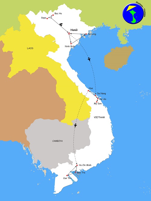 vietnam viaje en 15 dias