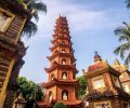 pagoda tran quoc vietnam