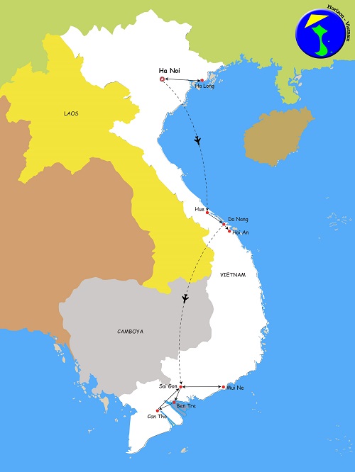 vietnam esencial y mui ne en 15 dias viaje