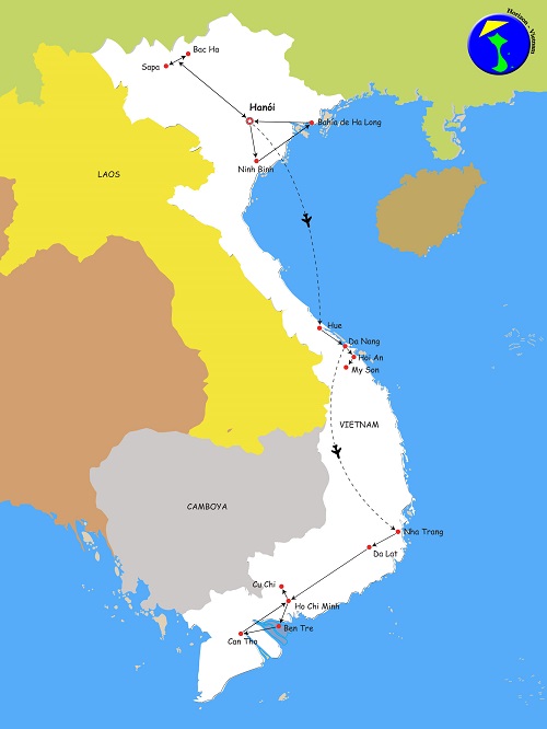 vietnam y su autenticidad en 20 dias