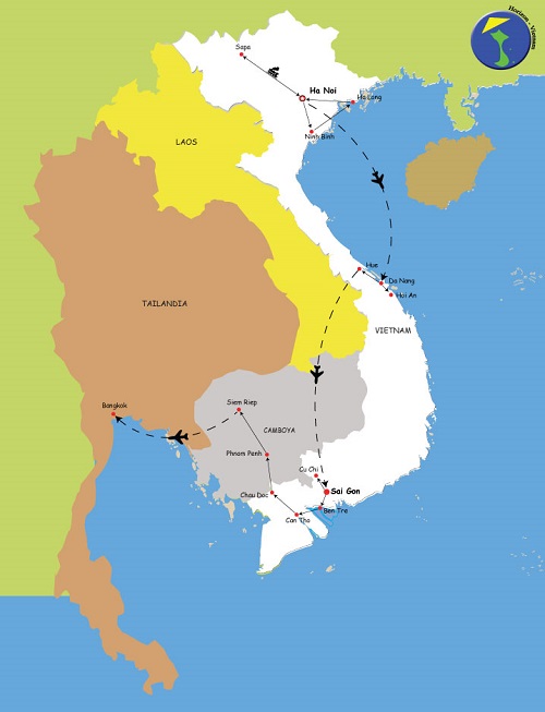 vietnam camboya y tailandia en 24 dias y 23 noches
