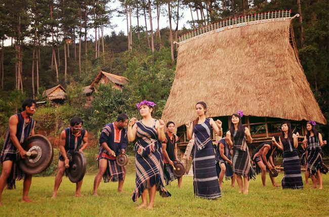 a festa étnica buon ma thuot vietnam