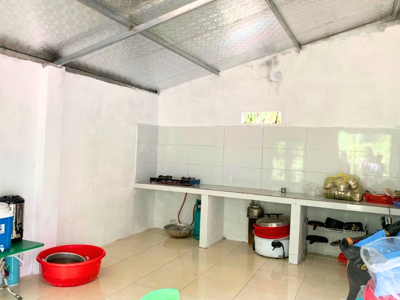 La cocina tras ser renovada por Horizon Vietnam