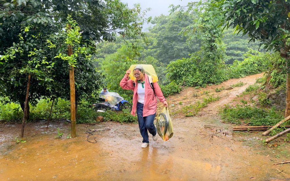 Todos nuestros miembros se esforzaron a pesar de la intensa lluvia